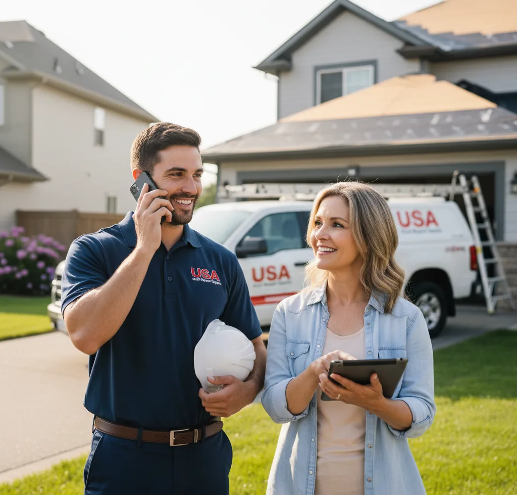 USA Roof Repair Experts customer support in Prosper